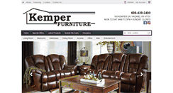 Desktop Screenshot of kemperfurnitureinc.com